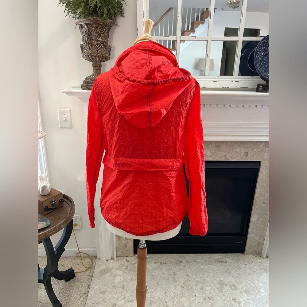 Free People Orange Parachute Windbreaker - Picture 7 of 10
